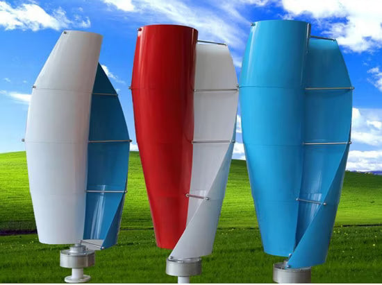 Spiral 5kw Vertical Wind Turbine